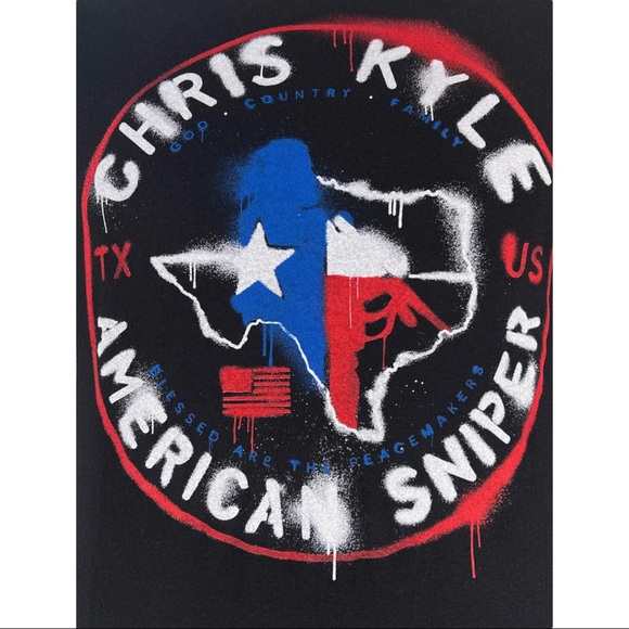 Howitzer Style Men's T-Shirt CK Kyle Stencil Military Grunt MFG - Picture 5 of 11
